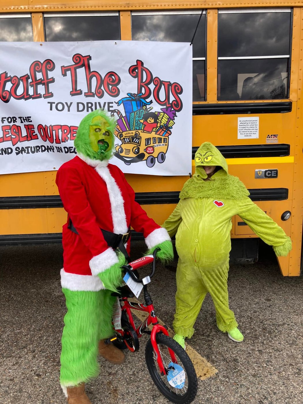 Stuff the Bus fills a whole school bus with toys